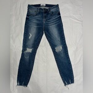 Pistola Denim Distressed Skinny Jeans